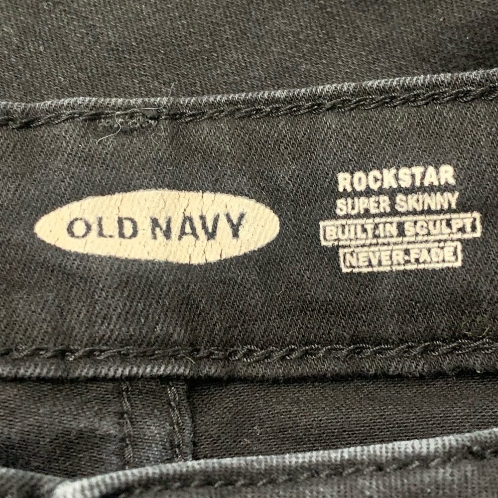 ▪️Old Navy Mid-Rise Built-In-Sculpt Rockstar Super Skinny Jeans▪️ - Picture 8 of 9